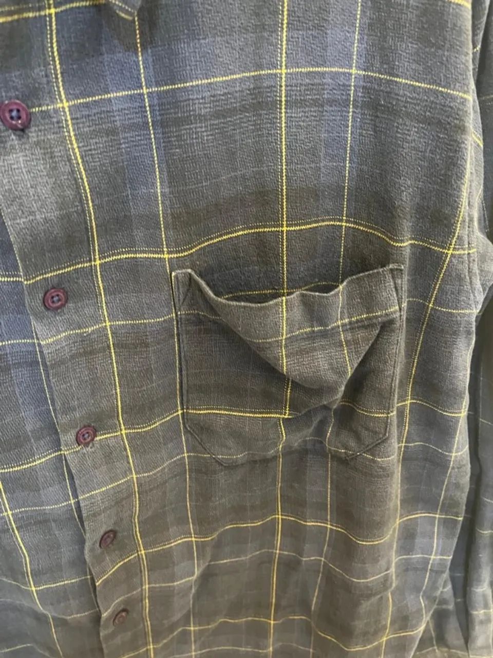 Camisa Xadrez Flanelada - Tam GG - Foto 5