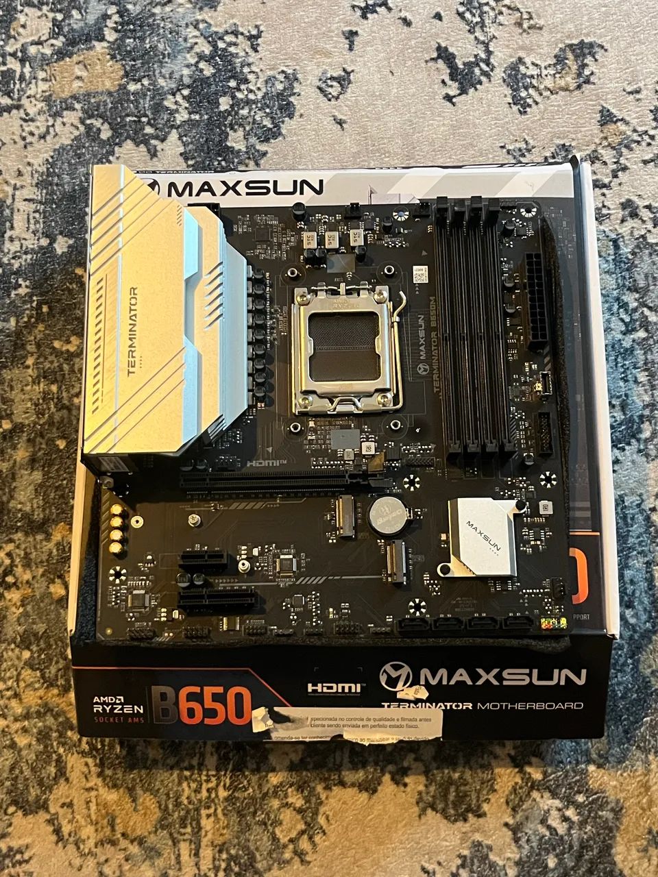 Placa mãe am5 maxsun terminator B650m - Foto 2