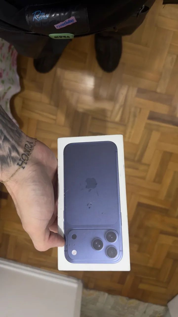Iphone 17 pro Max Azul 256G 92% bateria
