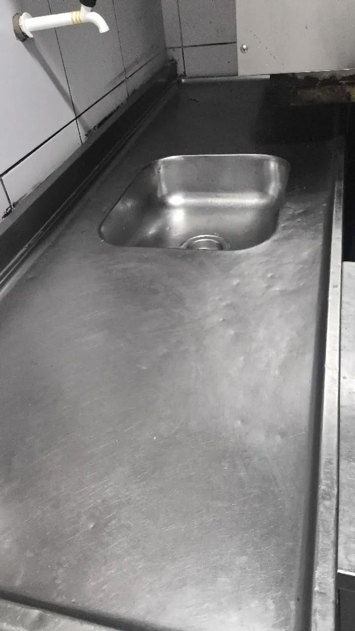 Pia industrial uma cuba