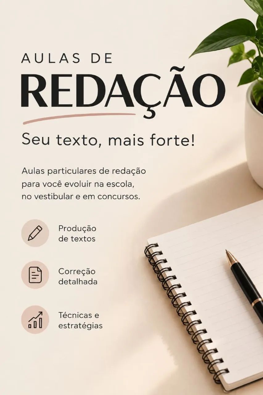 Aula de redação 