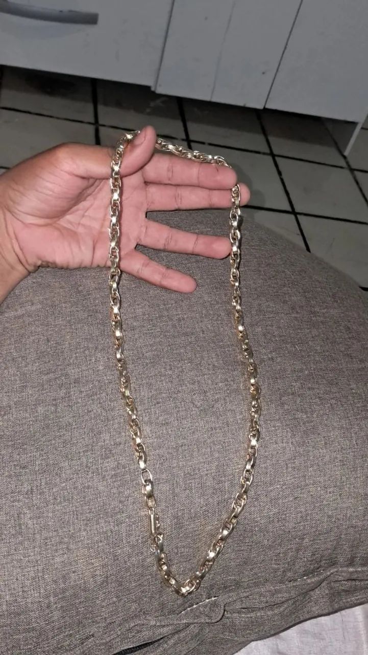 Corrente banhada ouro - Foto 2