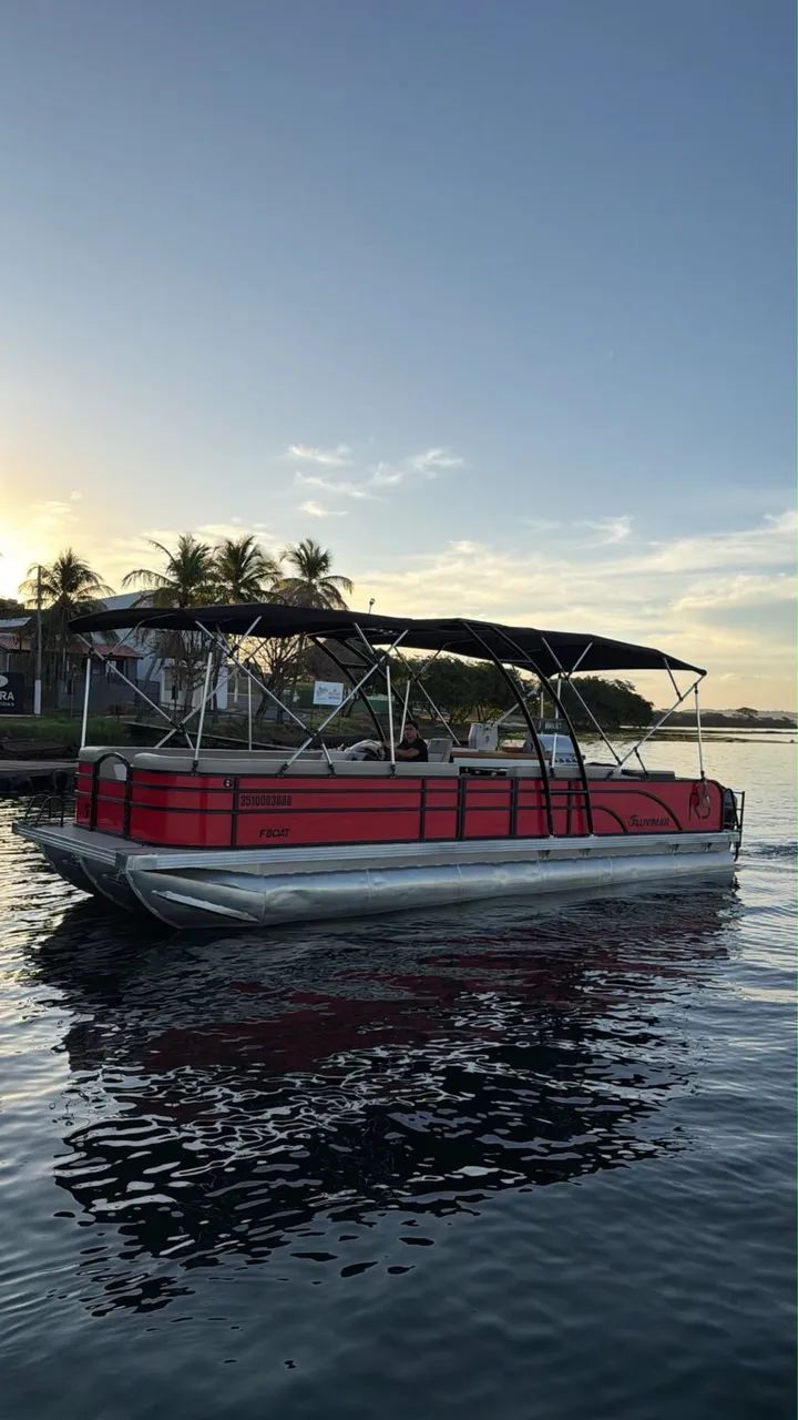 Pontoon fboat fluvimar não é vcat - Foto 4