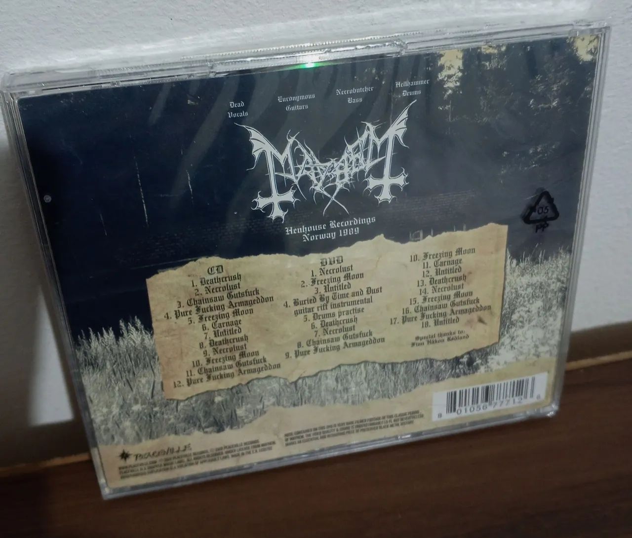 Cd Mayhem - Henhouse Recordings - duplo - cd/dvd - Usado - Importado - Raro - Foto 2