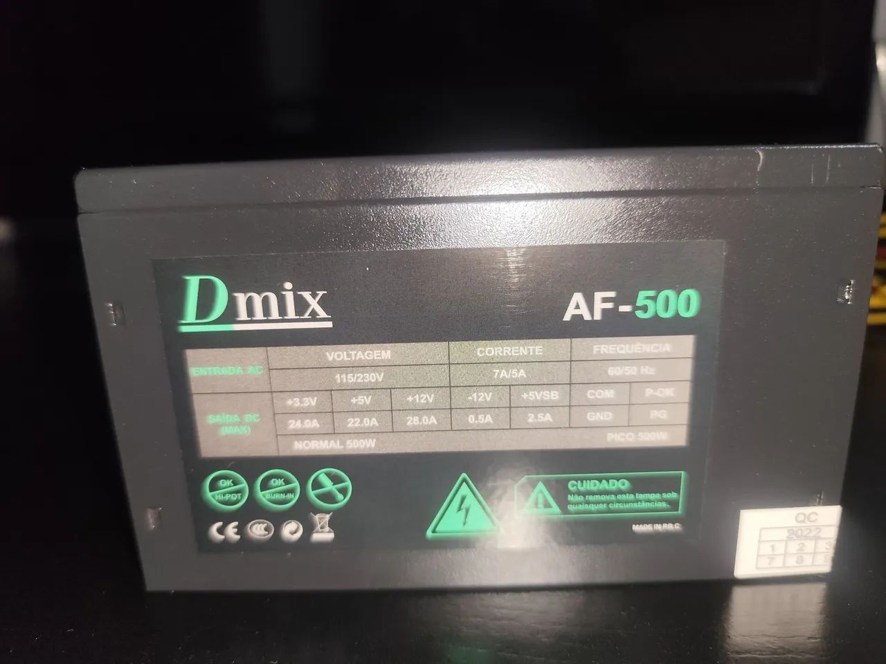 Fonte PC 500w 