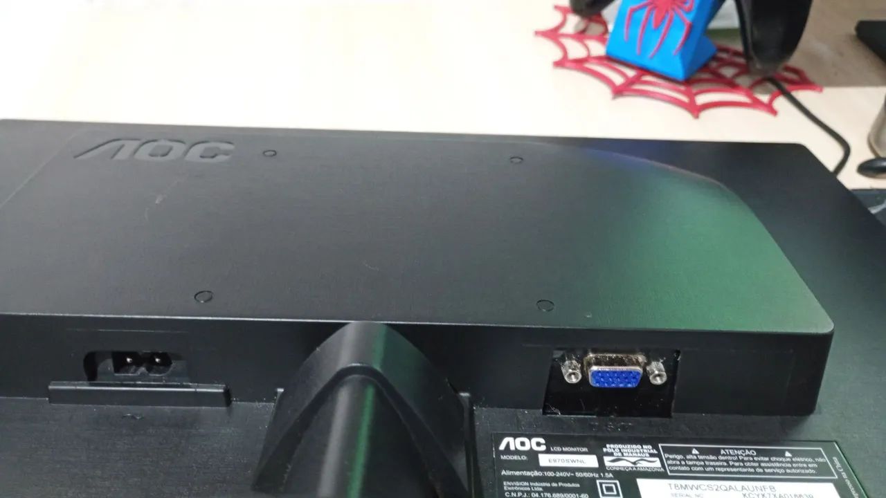 Monitor LCD AOC 18,5 Polegadas - Com Defeito! - Foto 4