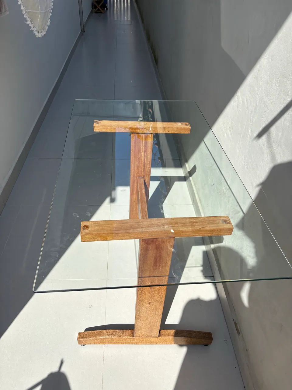 Mesa de madeira maciça  - Foto 3