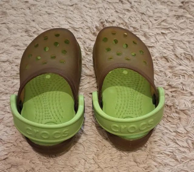 Crocs Original Tamanho C4 - Verde
