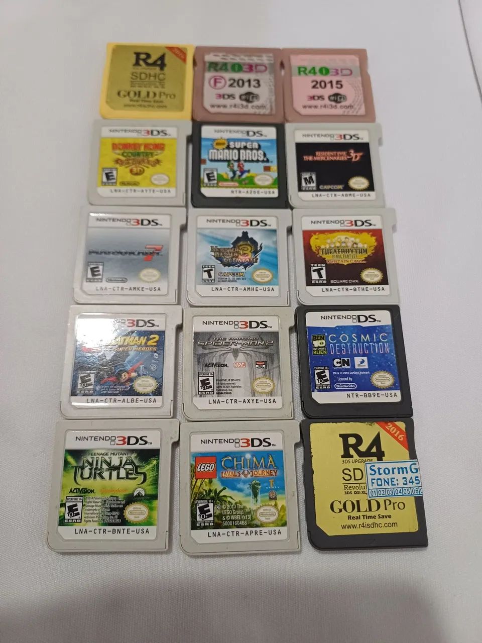 Jogos de Nintendo 3DS e DS