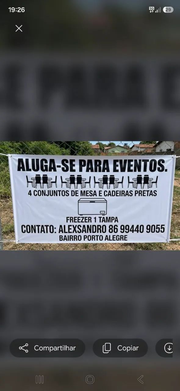 Aluga-se para eventos  - Foto 2