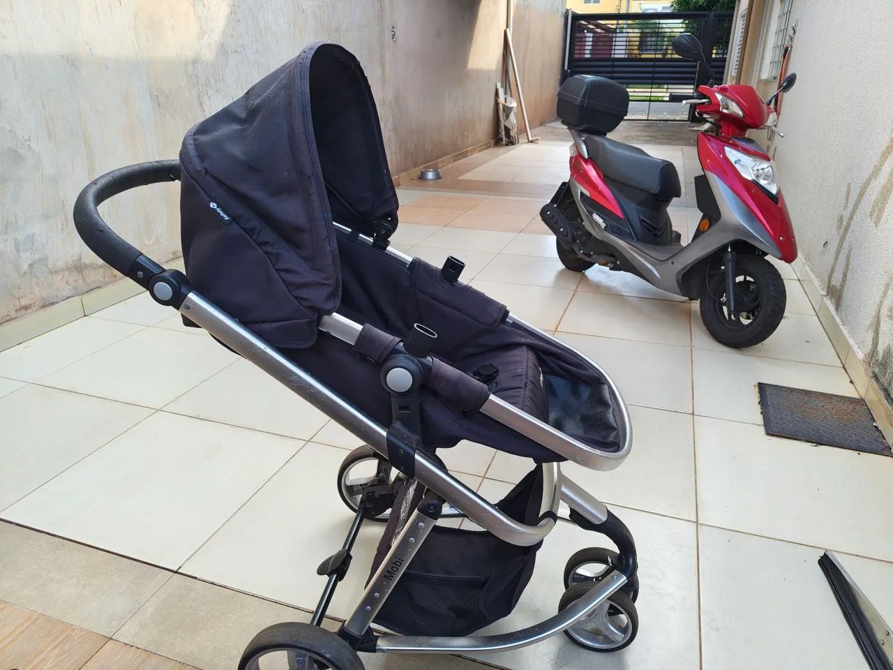 Carinho de bebê e bebê conforto kit  - Foto 4