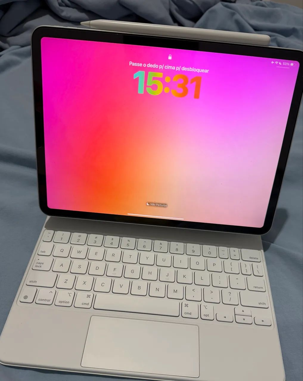 iPad Pro 11 - 256 GB + Magic Keyboard Original + Apple Pencil - Foto 2