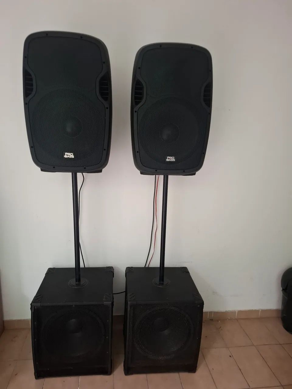 2 caixas de som com 2 subgrave - Foto 2