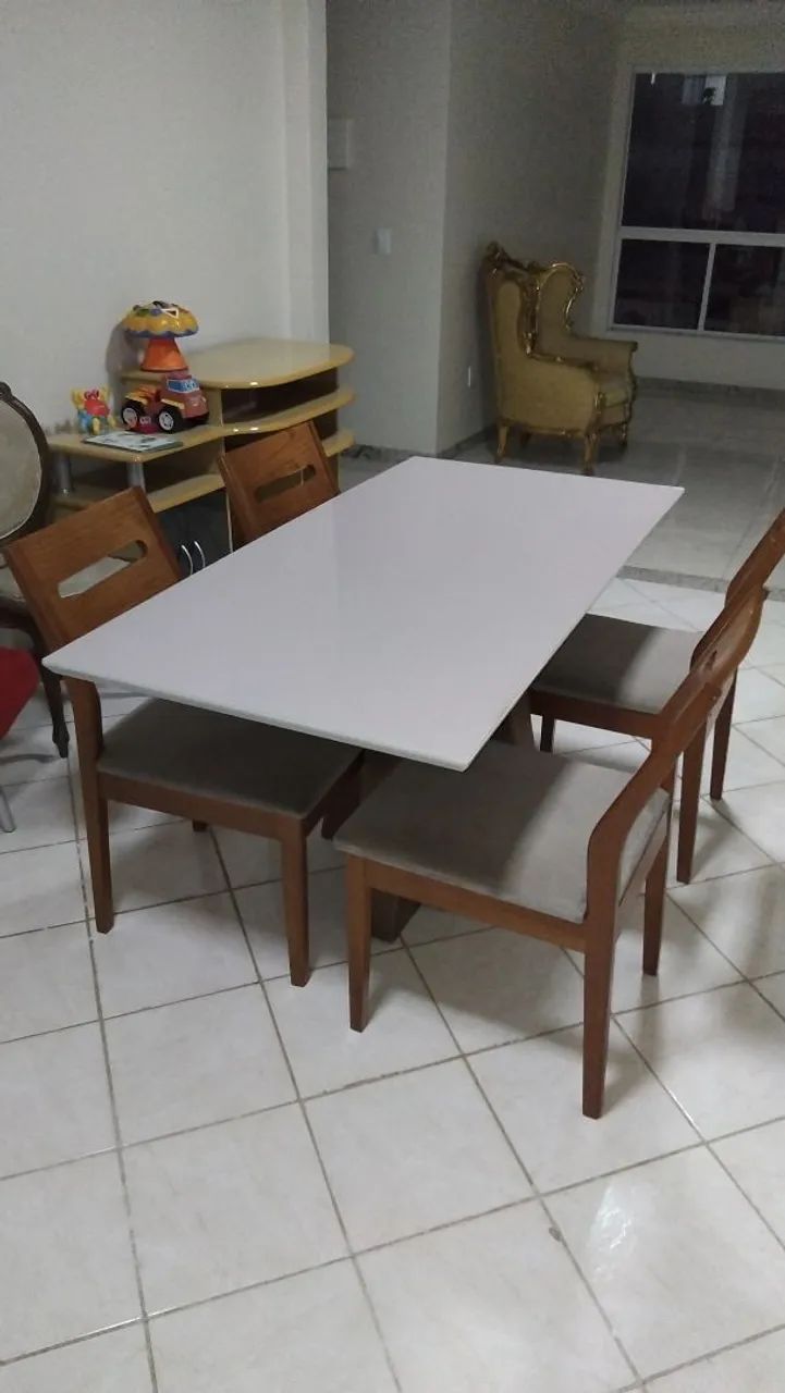 Mesa de madeira maciça  - Foto 2