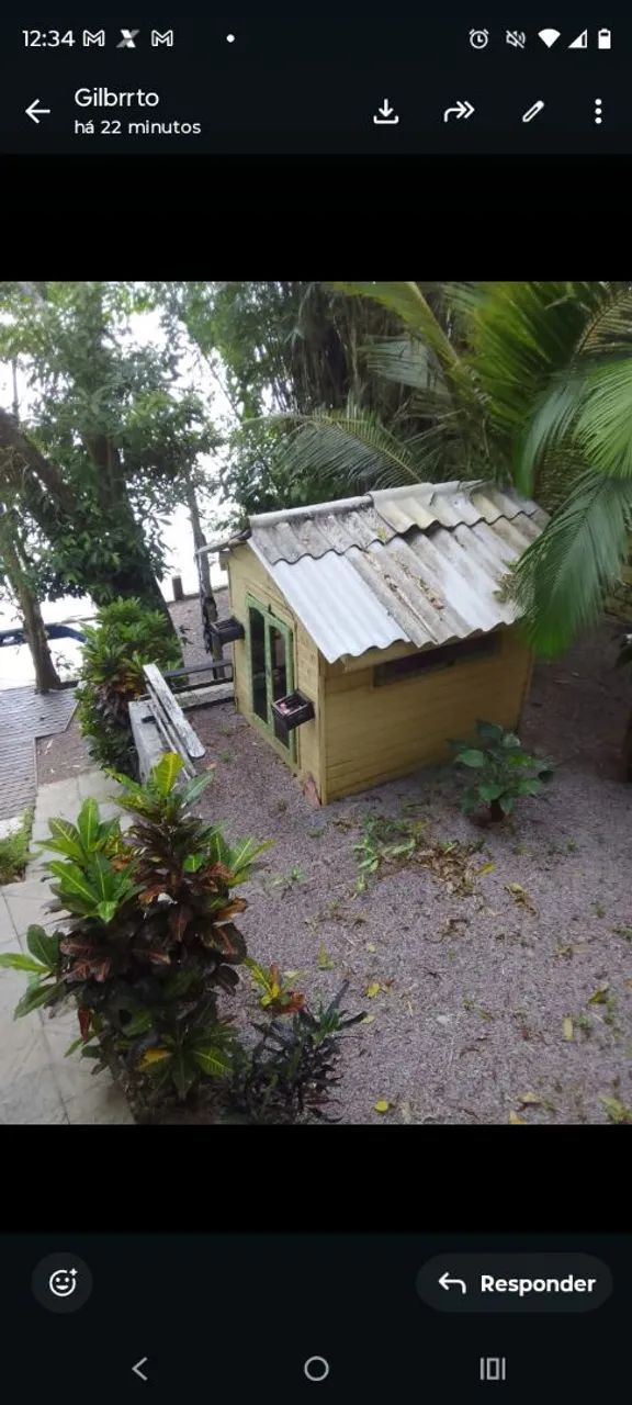 Linda casa de bonecas de madeira  - Foto 2