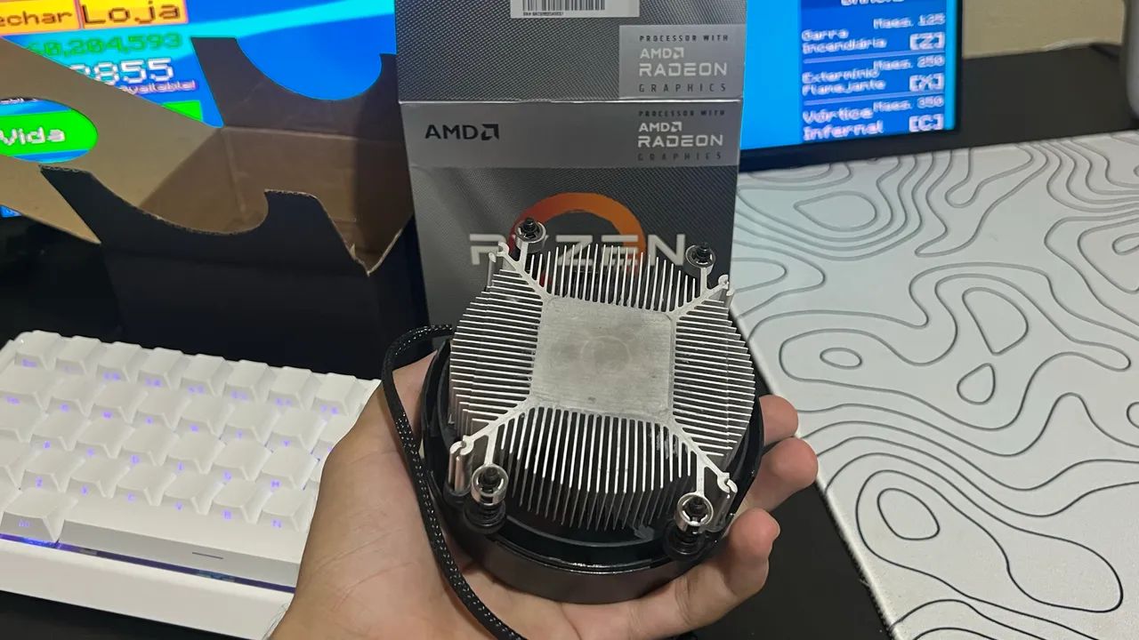 COOLER BOX AMD + Com caixa original - Foto 2