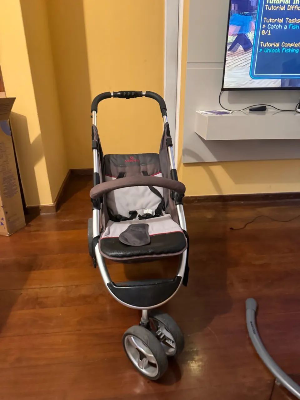 Carrinho de bebe Galzerano Apollo - Foto 4