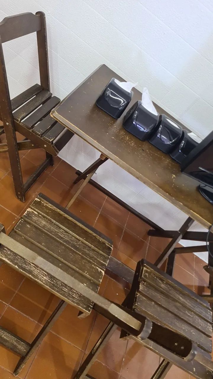 Mesa para lanchonete.
