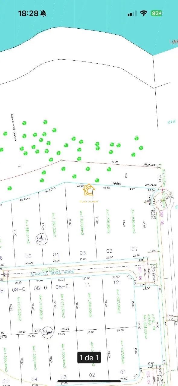 Lote Residencial - 1.272 m² - Polinésia Residence & Resort - Foto 4