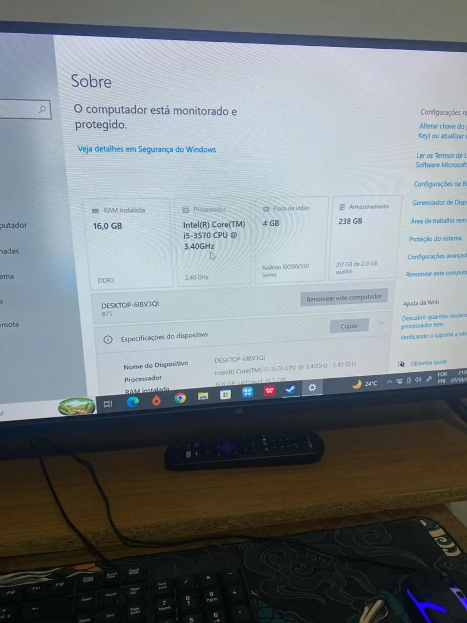 Processador Core i5-3570 - Foto 2