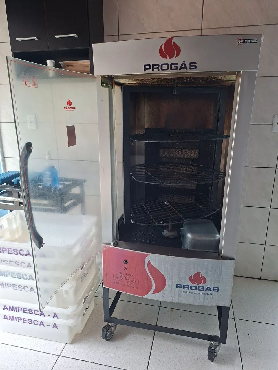 Maquina de assar frango  - Foto 2