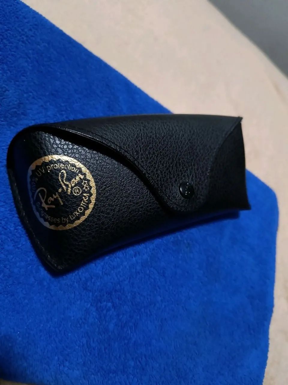 óculos de sol rayban aviator preto - Foto 5