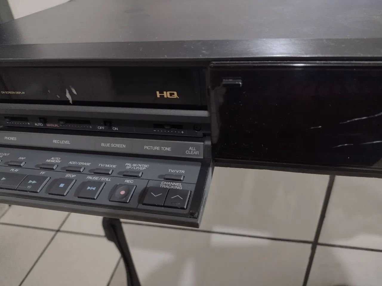 Vídeo cassete Sharp Vc1199B Com defeito. - Foto 5