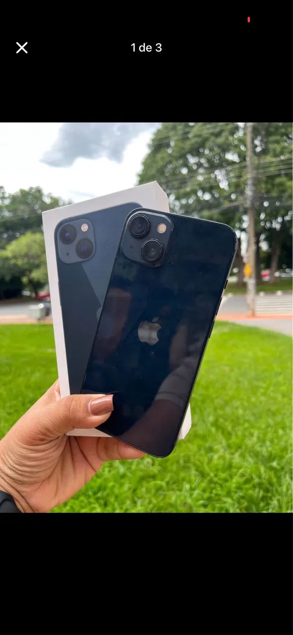 iPhone 13 128 gb preto 