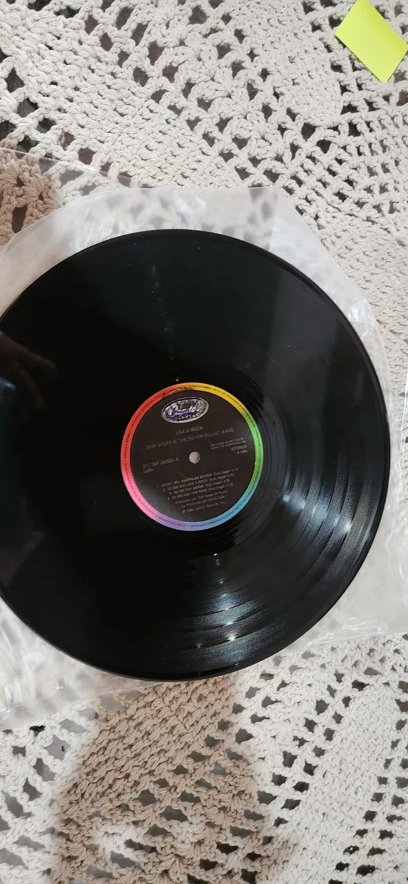 Disco vinil BOB SEGER & THE SILVER BULLET BAND "LIKE A ROCK" lp - Foto 4
