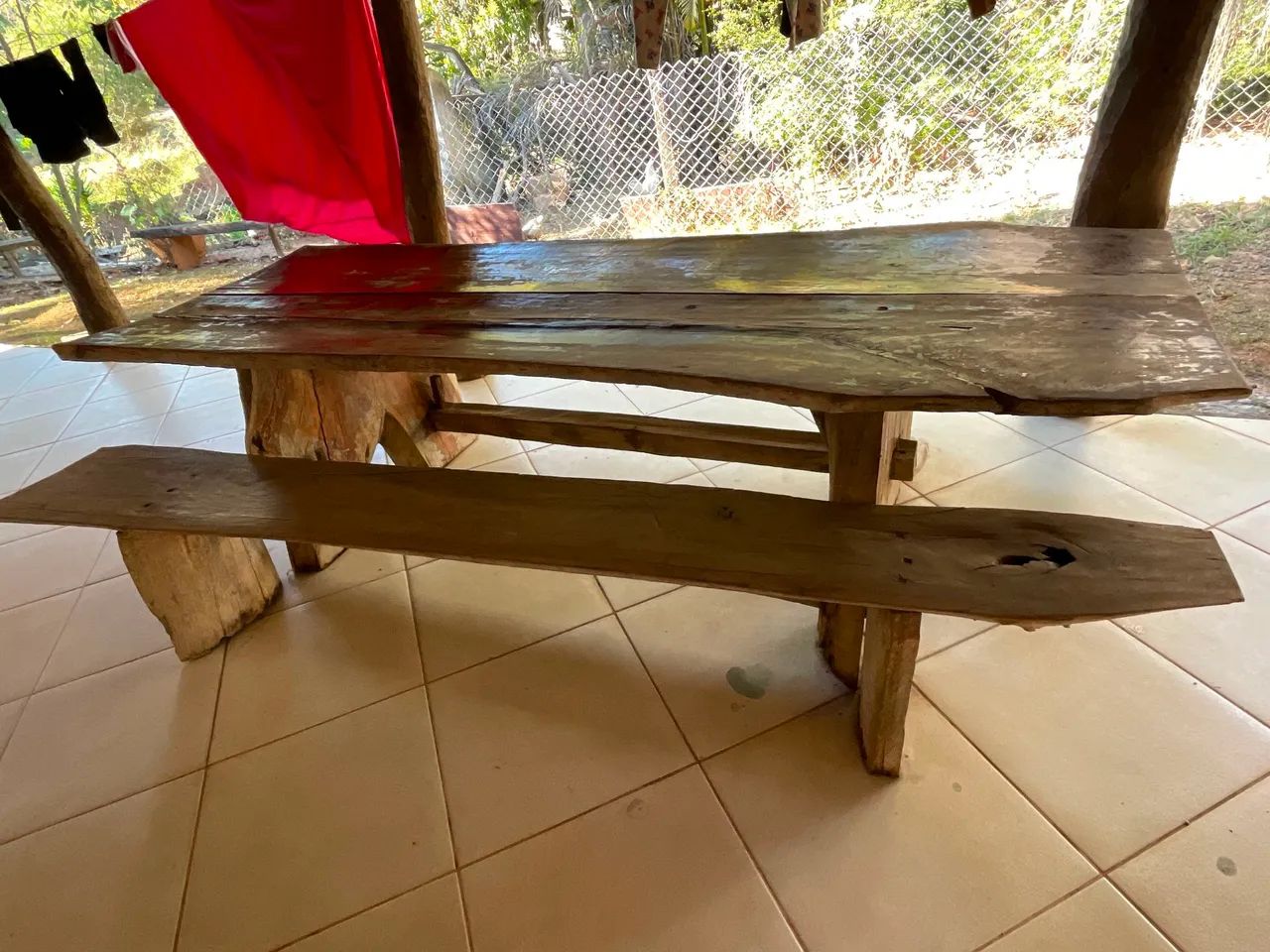 Mesa Rústica 