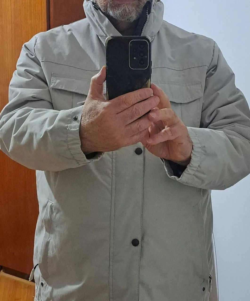 Jaqueta Importada Cinza Masculina