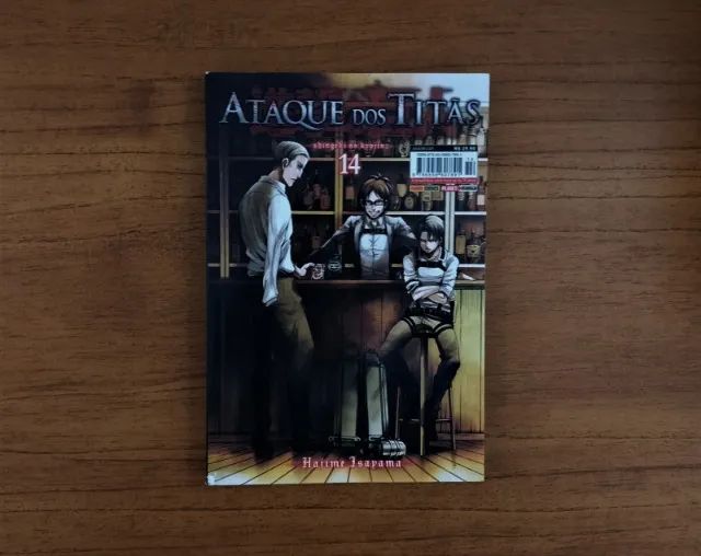 Mangá Attack on Titan volume 14 - Foto 2