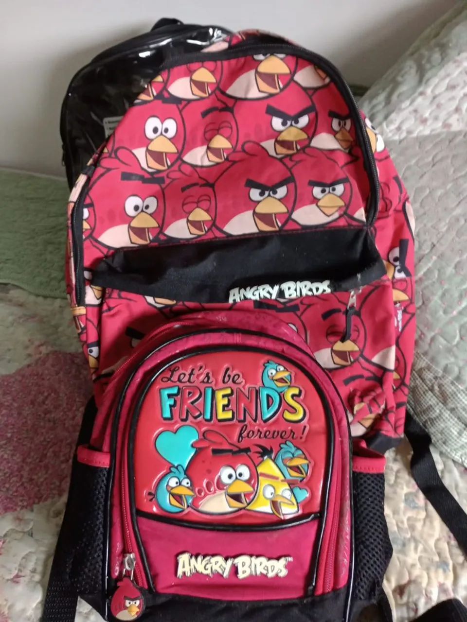Mochila e lancheira Angry Birds  - Foto 4