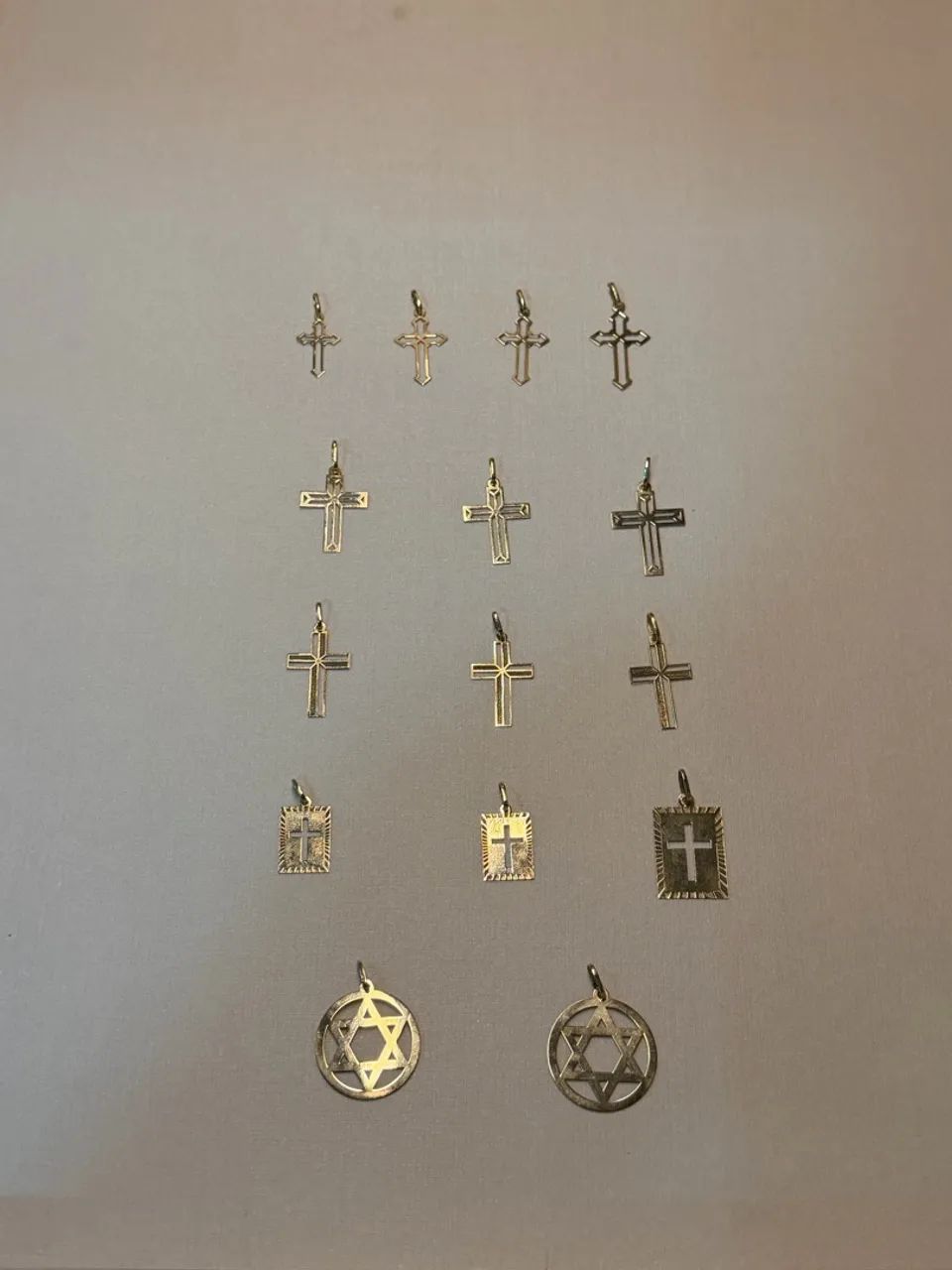 Pingentes em Ouro 18K - NOVO