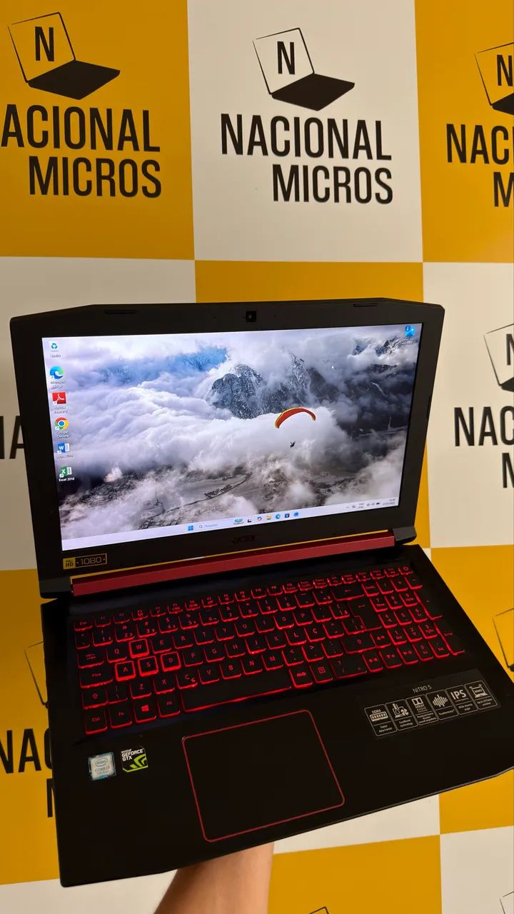 Notebook GAMER Acer Nitro i7 com GARANTIA  - Foto 3