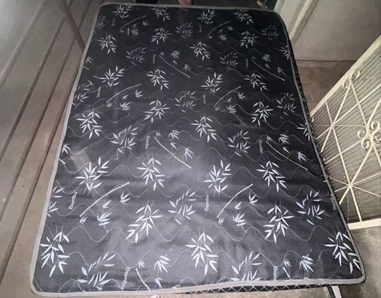Cama box de casal sem colchão somente a base 