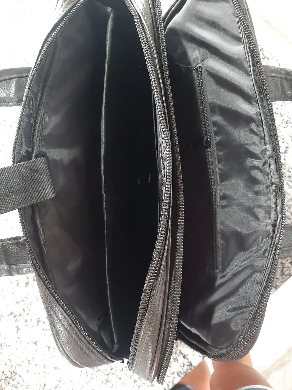 Bolsa para notebook em couro. - Foto 3