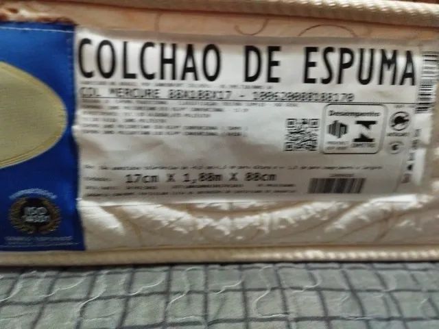 Vendo cama de solteiro;Box Orthocrin com Colchão de Espuma D33.Retirada no bairro Sion/BH. - Foto 4