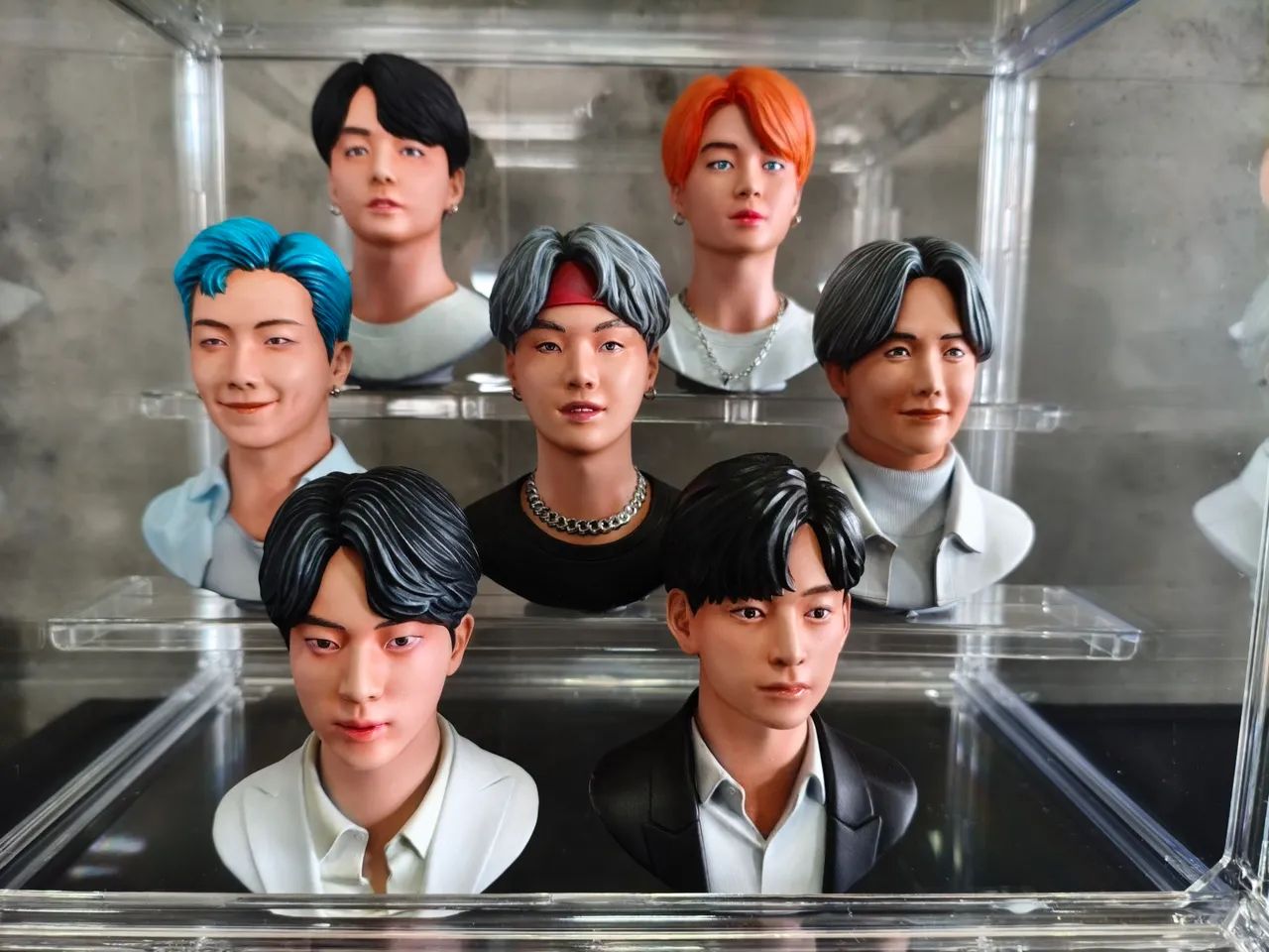 BTS - Coleção de bustos dos integrantes do BTS - Foto 2