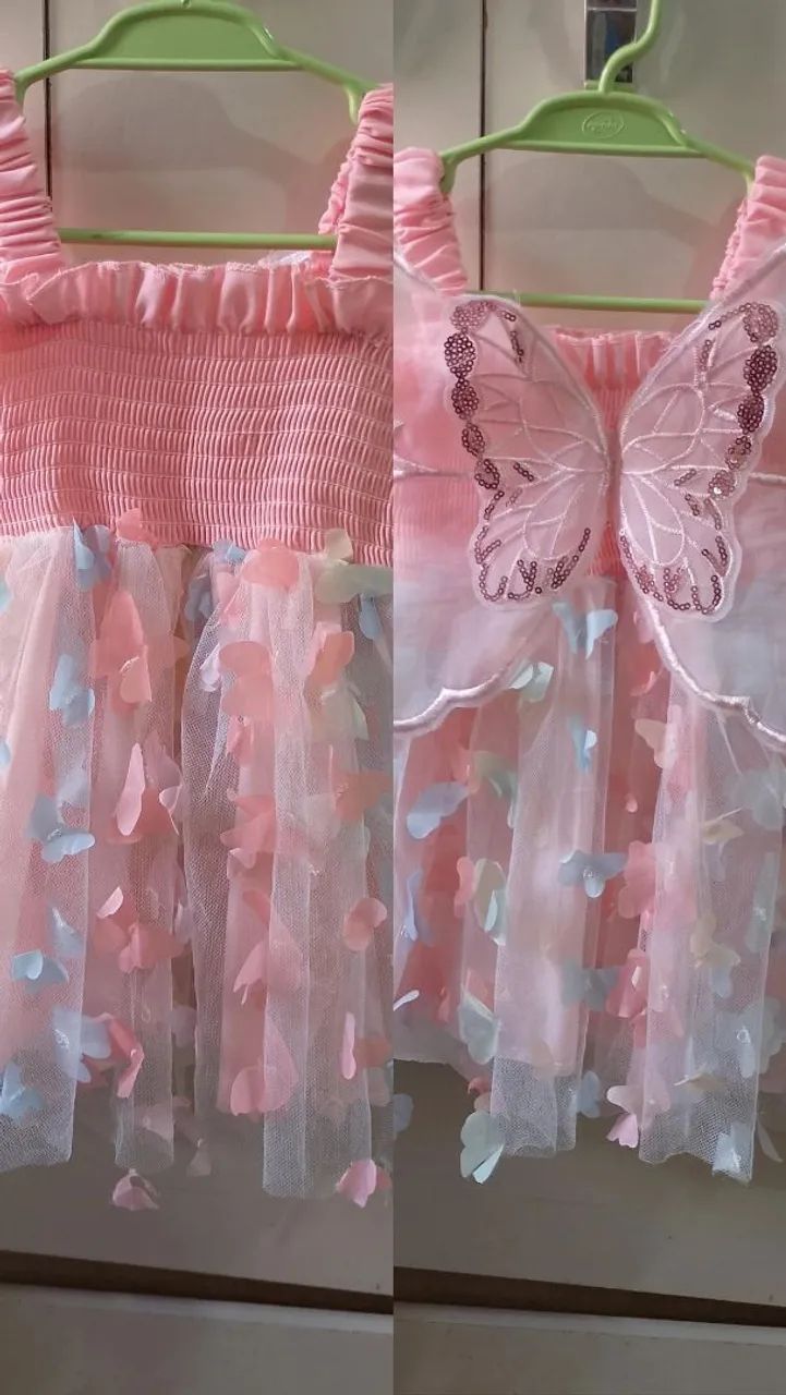 Vestido borboleta 