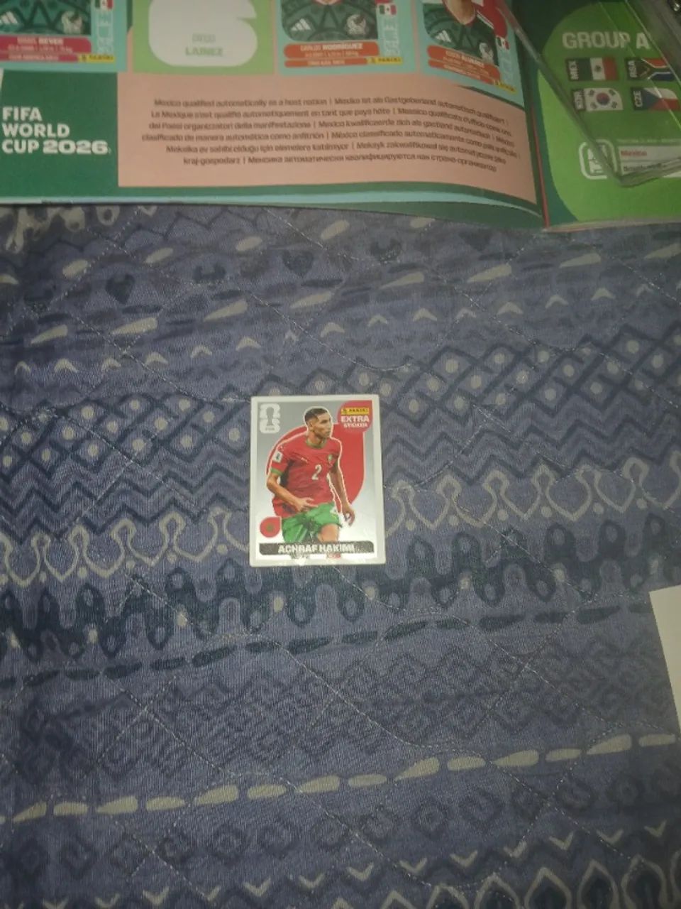 Figurinha Legend do hakimi prata oficial