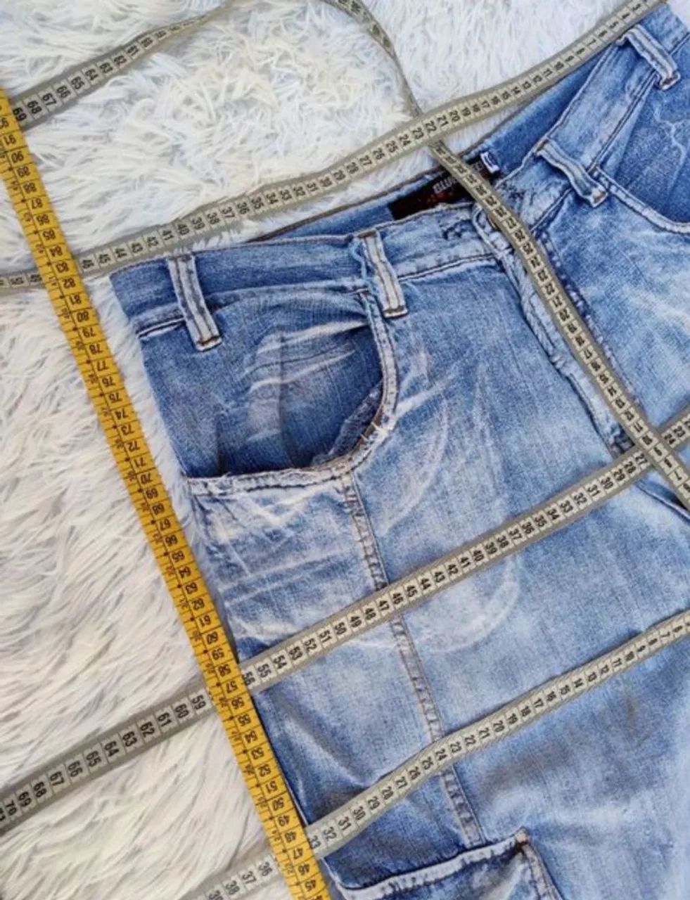Bermuda Jeans Bluesteel Masculina 46 - Foto 5