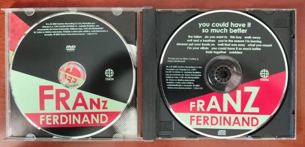 CD - Franz Ferdinand - You Could Have It So Much Better (CD + DVD) - Foto 3