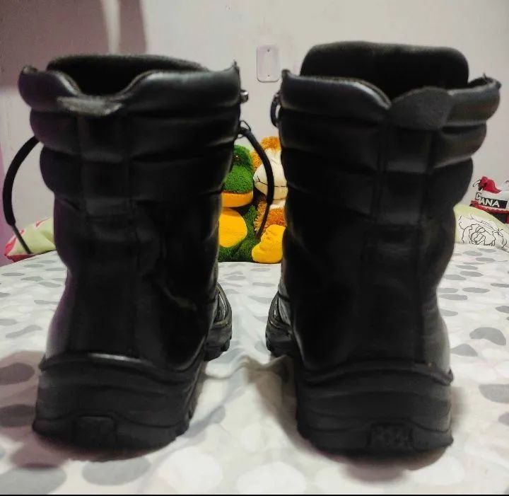 Bota Coturno West Coast em Couro Legítimo 40/41 - Foto 5