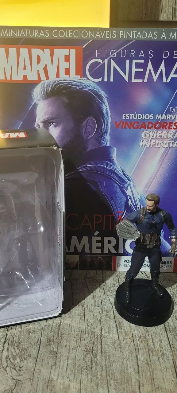 Capitão América Eaglemoss  - Foto 3
