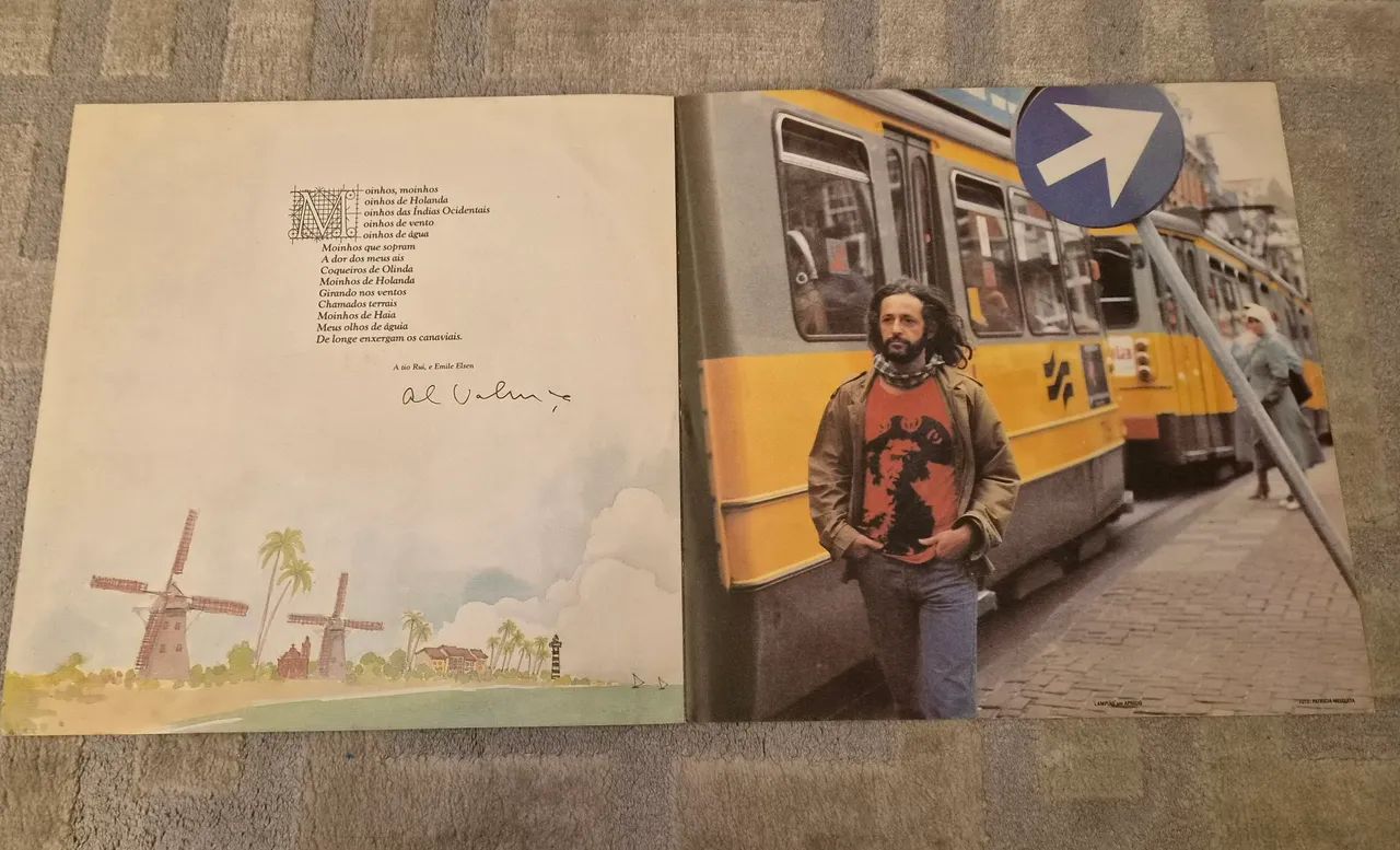 ALCEU VALENÇA - MÁGICO - VINIL EXCELENTE COM ENCARTE - Foto 2
