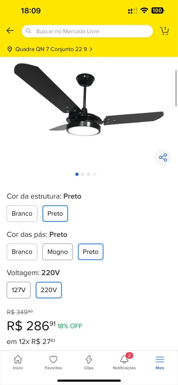 Ventilador - Foto 2