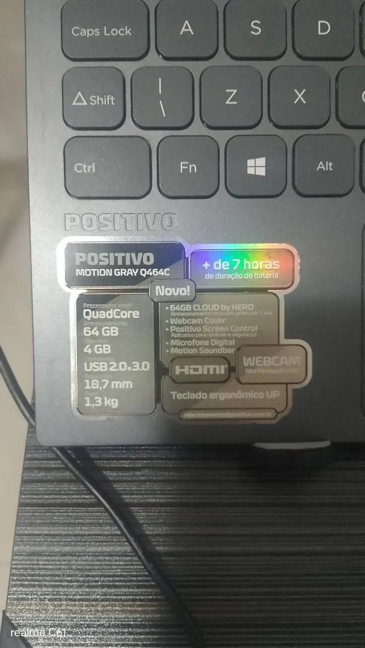 Notebook positivo Motion Gray Q464C - Foto 2