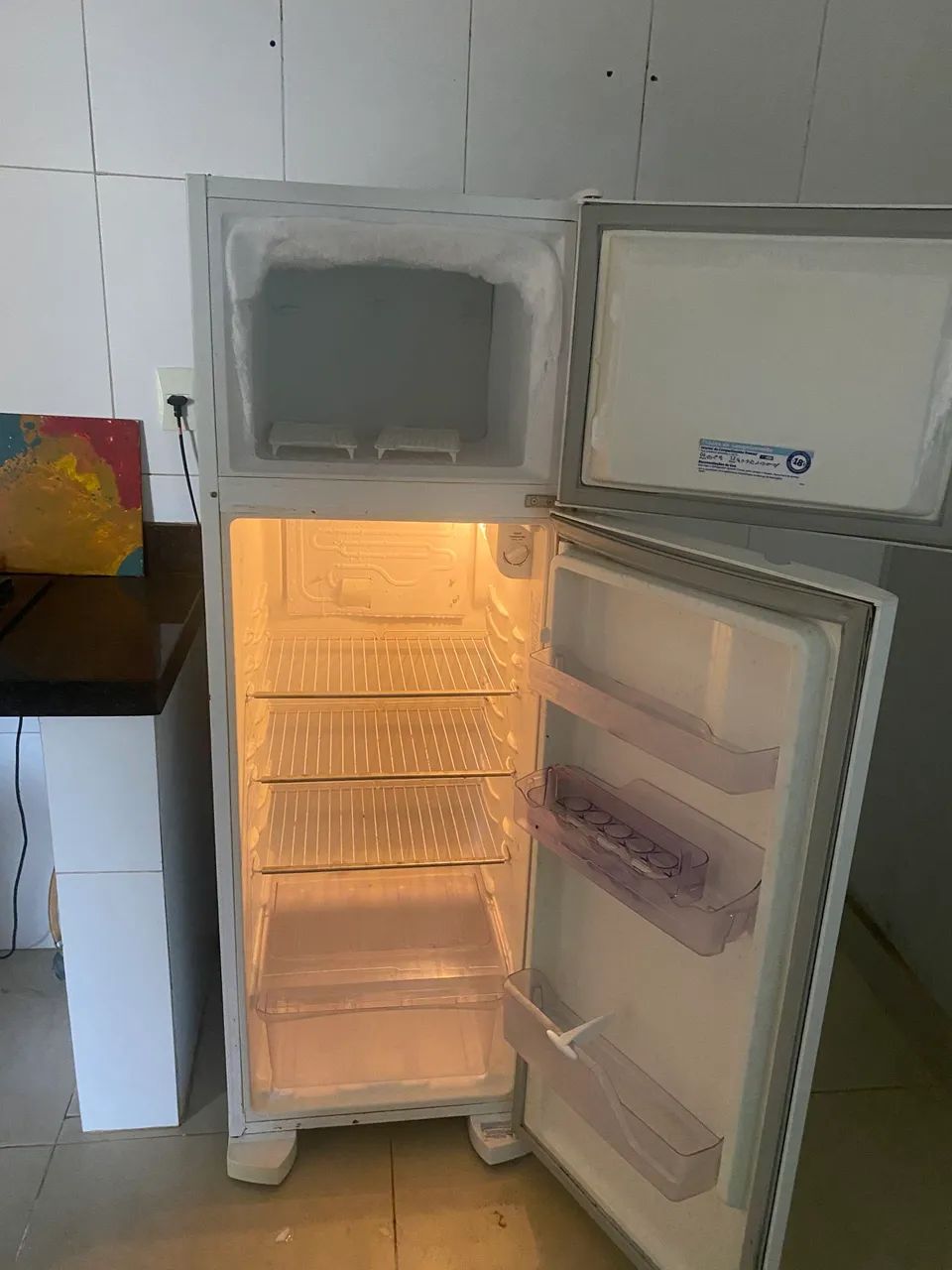 Geladeira duas portas usada  - Foto 3