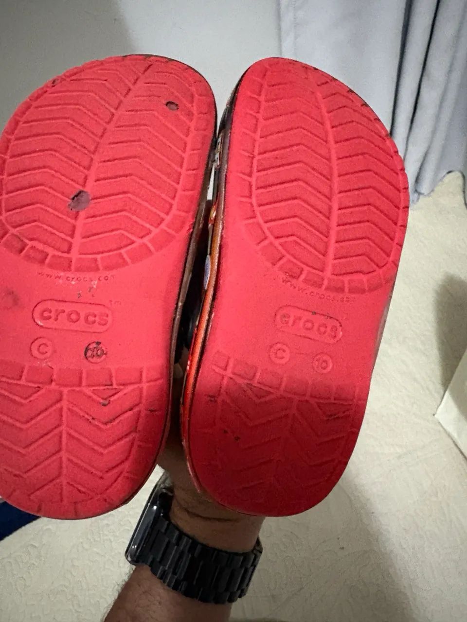 Crocs Infantil Original Lightning McQueen - Apenas R$ 29 - Foto 3
